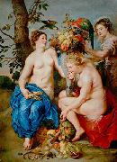 Peter Paul Rubens Ceres mit zwei Nymphen France oil painting artist